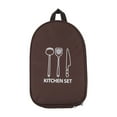 thumbnail image 1 of Camping Utensil Bag,Camping Utensil Bag Canvas Canvas Camping Utensil Bag Knife Storage Bag Streamlined Design, 1 of 8