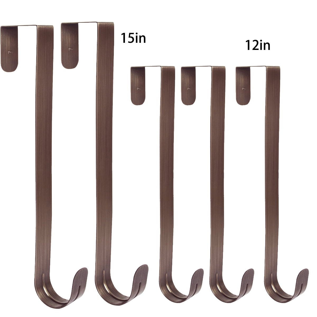 5Pcs Wreath Hanger Metal Wreath Holder Door Hook for Xmas Easter