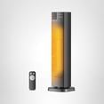 thumbnail image 2 of PELONIS Oscillating Ceramic Tower Indoor Space Heater for Home with Oscillation, Programmable Thermostat & ECO Mode, 12H Timer & Remote Control, Safe, 2 of 9