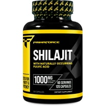 Primaforce Shilajit 120 Capsules 1000mg extract per serving - 60 Servings With Naturally Occurring Fulvic Acid