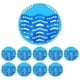 thumbnail image 1 of Filtros para urinarios que no salpican Ambientador para urinarios Paquete de 10 Rejilla para urinarios con aroma a azul Sabor a azul marino, 1 of 5