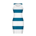 thumbnail image 3 of Fankiway Robe Débardeur Sans Manches à Encolure Ronde Imprimée Bodycon Décontractée pour Femmes Robes d'Été pour Femmes Liquidation Robes pour Femmes Grande Taille Liquidation, 3 of 4