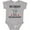 AC-Heather Grey, variant on Inktastic Physician Assistant Daddy Baby Boys or Girls Baby Bodysuit