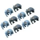 thumbnail image 4 of 10pcs mini figura decoración elefante de elefante, 4 of 6