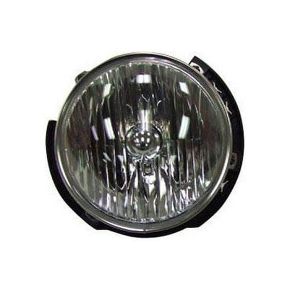 Left Driver Side Headlight Assembly - Compatible with 2007 - 2018 Jeep Wrangler 2008 2009 2010 2011 2012 2013 2014 2015 2016 2017