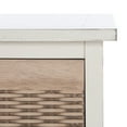 thumbnail image 5 of SAFAVIEH Landers Solid Classic 3 Drawer Storage Bench, Distressed White, 5 of 12