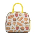 thumbnail image 2 of Lunch Bag Women,Cooler Bag for Women Adult Men,Small Leakproof French Frie (15)_26 Lunch Tote Office Lunch Cooler Bag for Work Office Picnic, 2 of 7