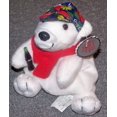 thumbnail image 1 of Oso polar de Coca Cola con gorra y bufanda a cuadros de 6 "de alto Coca-Cola 715429983611, 1 of 1