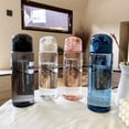 thumbnail image 3 of Portable Tote cup Sports Water bottle Plastic Cups Water Cup Graduated Water Cup,26.4OZ, 3 of 3