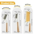 thumbnail image 3 of Wooden Handle Cleaning Brush Set Multipurpose Scrubber for Bathroom Sofa Bed and Shoe Care, 3 of 4
