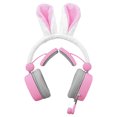 thumbnail image 4 of XIBERIA S21 Pink Rabbit Ears Headset 3.5mm Gaming Headset Passive, 4 of 8