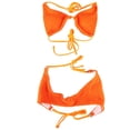 thumbnail image 2 of Conjunto De Bikini, Traje De Baño De 2 Piezas Para Mujer Atractivo, Cómodo Y Entrecruzado, Para Playa, 2 of 7