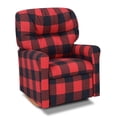 thumbnail image 1 of Dozydotes 15013 Contemporary Rocker Recliner Chair, Buffalo Check, 1 of 1