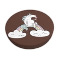 thumbnail image 1 of Balery Unicorn and Wine Fundas de asiento para taburete de bar redondo de tela de terciopelo ajustables que protegen de arañazos y manchas para sillas de 14 a 17 pulgadas.-12 inch, 1 of 7