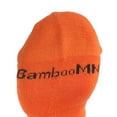thumbnail image 5 of BambooMN Unisex Mens and Womens Quarter Socks Made of Rayon from Bamboo - Orange - 4 Pairs - Large, 5 of 7