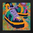 thumbnail image 2 of Stephen Chambers 12x12 Black Modern Wood Framed Wall Art Titled - Air Jordan 32, 2 of 6