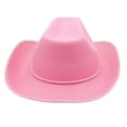 thumbnail image 2 of Cowboy Hat With Wind Lanyard Party Festival Cosplay Costume Western Wide Brim Hat Kids Girls Women Boys Man, 2 of 4