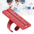 thumbnail image 4 of Endo Measuring Ring Professional Orthodonti Dentist Measuring Instruments Dental Measuring Ruler Red, 4 of 5