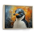 thumbnail image 2 of Designart "Portrait Of Curious Penguins I" Penguin Floater Framed Wall Art Prints, 2 of 5