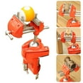 thumbnail image 2 of Cast Steel Clamp Benches Vise with 360°Rotating Head for Woodworking, Metal Working and Craftsmanships Small Repairs, 2 of 9