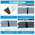 thumbnail image 4 of 10 Uds Embellecedor de pilar B Unique Bargains para Mazda CX-5 CX5 2017-2022 Negro, 4 of 7