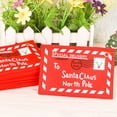 thumbnail image 3 of Xihbxyly Oferta Del Dia Tarjeta de Felicitación Navideña con Sobre, Bolsa de Dulces, Adorno de Regalo, Carta de Papá Noel, 3 of 7
