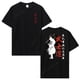 thumbnail image 5 of Camiseta gráfica de moda con frase y cita, idea de regalo gráfica, ropa de manga corta, camiseta certificada Munch, letras divertidas, algodón estampado, 5 of 6