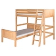 thumbnail image 2 of Camaflexi Twin over Twin Loft Bed - L Shape - Panel Headboard - Natural Finish, 2 of 2