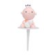 thumbnail image 1 of Baby Polymer Clay Cake Pick Creative Cupcake Topper Dessert Cake Decor Party Ornament for Birthday Baby Shower (Pink Baby), 1 of 3