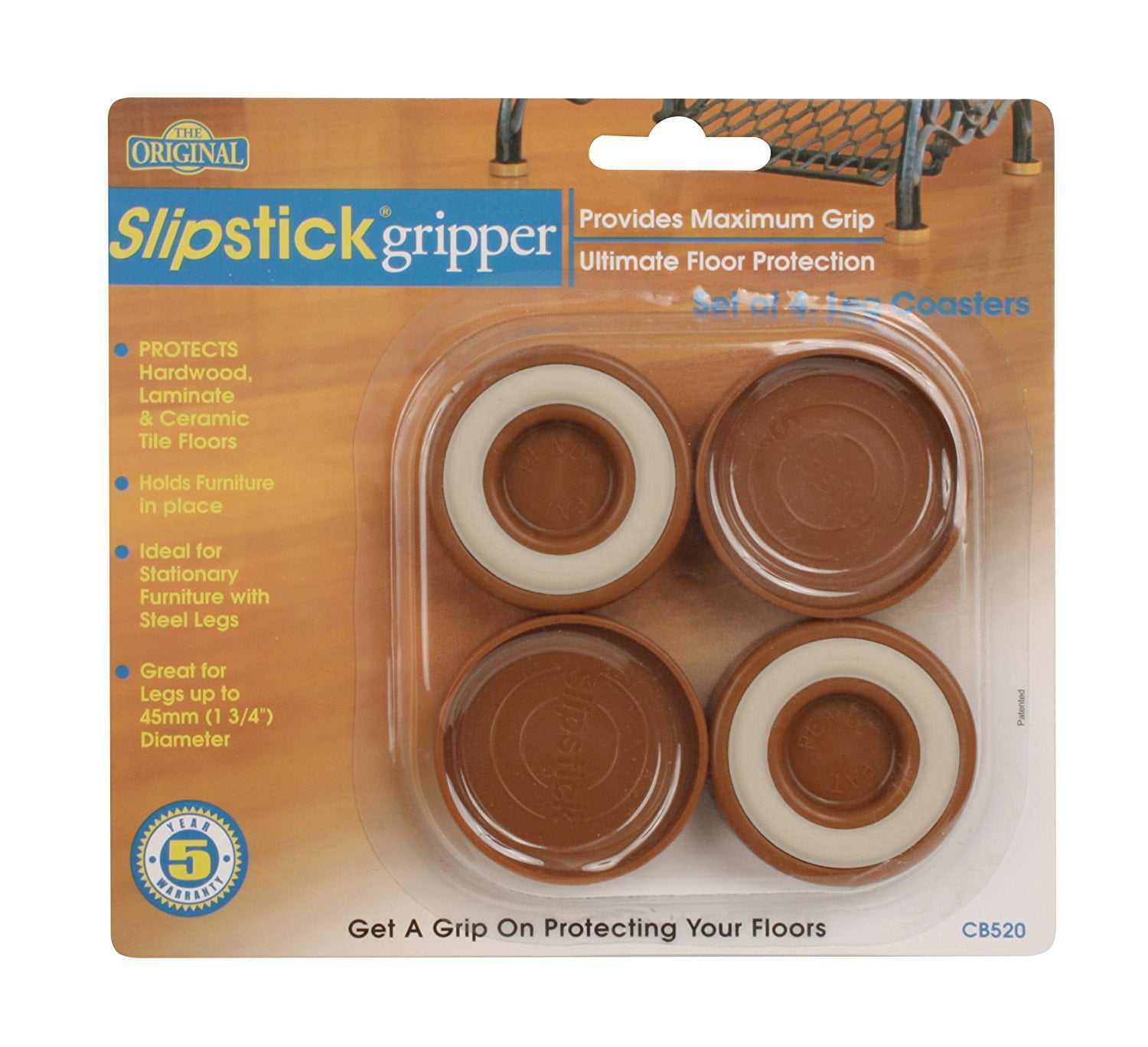 Cb525 Furniture Caster Cups Floor Protector Coasters For Cb525 Furniture Caster Cups Floor Protector Coasters For Legs Set Of 4 Grippers 1 3 Inch Round Chocolate Brown Use Under End Tables