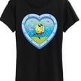 thumbnail image 3 of Spongebob Squarepants - Heart Porthole Window - Women's Short Sleeve Graphic T-Shirt, 3 of 6