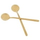 thumbnail image 3 of 48x Cucharas de café redondas de acero inoxidable Mini cucharillas de té Cuchara de postre de azúcar Cuchara de sopa de helado (dorada), 3 of 5