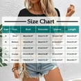 thumbnail image 3 of Guzom Fashion Womens Round Neck Short Sleeve Solid Color Casual Summer Blouse,Black,Size L, 3 of 6