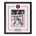 thumbnail image 1 of Martin Brodeur Autographié New Chandail Devils Rondelle Logo 23x27 Cadre, 1 of 2
