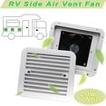 thumbnail image 6 of AUTOXBERT Side Air Vent Fan Exhaust Fan for RV, Caravan, Motorhome Exterior, Quiet Cooling Ventilation, 6 of 8