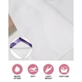 thumbnail image 6 of Purple Ombre Kitchen Dish Towels for Drying Dishes Set of 2, Abstract Art Moire Ocean Waves Waffle Weave Microfiber Hand Tea Bathroom Towels Quick Dry & Absorbent Towel 15.7x23.6, 6 of 7