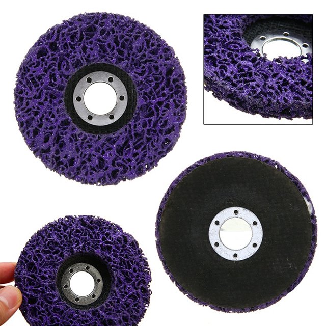 Meuleuse Peinture de Roue Revêtement Rouille 100mm Bande Bande Bande de Retrait Disque 100mm Bande Dissolvant Angle Meuleuse Accessoires 100 * 16mm