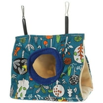 GAXIRE Hanging Nest for Small Birds, 1 Piece Cotton Wool Indoor Birdhouse, Cozy and Bird Nesting Accessory