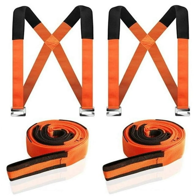 Correas móviles, sistema de elevación y movimiento para 2 personas Elevación de hombro ajustable para mover, levantar, transportar, muebles seguros, electrodomésticos, colchones