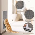 thumbnail image 4 of 2 Alfombrillas rascadoras para Gatos, 60 x 25 cm, Material de sisal Natural, para Proteger Muebles y Garras de Gato, Alfombrilla rascador para sofá, Pared y Muebles, 4 of 7