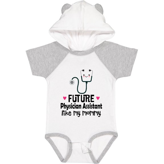 Inktastic Future Physician Assistant Like Mommy Girls Baby Bodysuit