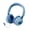 Blue, variant on Bluetooth 5.3 Kids Headphones, RGB Breathing Light, Foldable On-Ear Headset, CVC6.0 Noise Reduction, 18H Playtime with FM & Flashlight