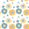 thumbnail image 5 of Hibiscus Petals Wallpaper Peel and Stick 10'L x 24''W, 5 of 5