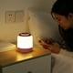 thumbnail image 5 of Lámpara de Noche Mini Rosa, Pequeña Lámpara de Noche Ajustable Portátil Recargable con Batería Operada por USB para Nursery de Bebé, Lámpara de Noche con Atenuación por Toque con Carga USB, 5 of 8