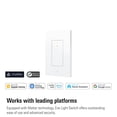 thumbnail image 2 of Interruptor de pared inteligente Eve Light Switch (Matter), paquete de 2, 2 of 8