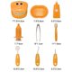 thumbnail image 3 of 9 Uds. Juego de rol para médicos, juguetes no tóxicos para médicos, regalo educativo (naranja) Wdftyju libre de BPA, 3 of 3