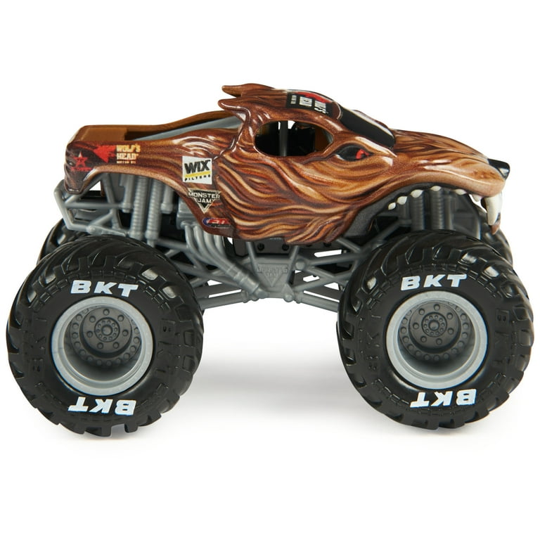 Monster Jam 1:64 Scale Die-Cast Trucks 2-Pack Kraken vs. Wolf's