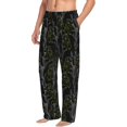 thumbnail image 6 of Naloa Lilies Flowers Pajama Pants Men, PJ Bottoms, Sleep & Lounge Pants-XX-Large, 6 of 6