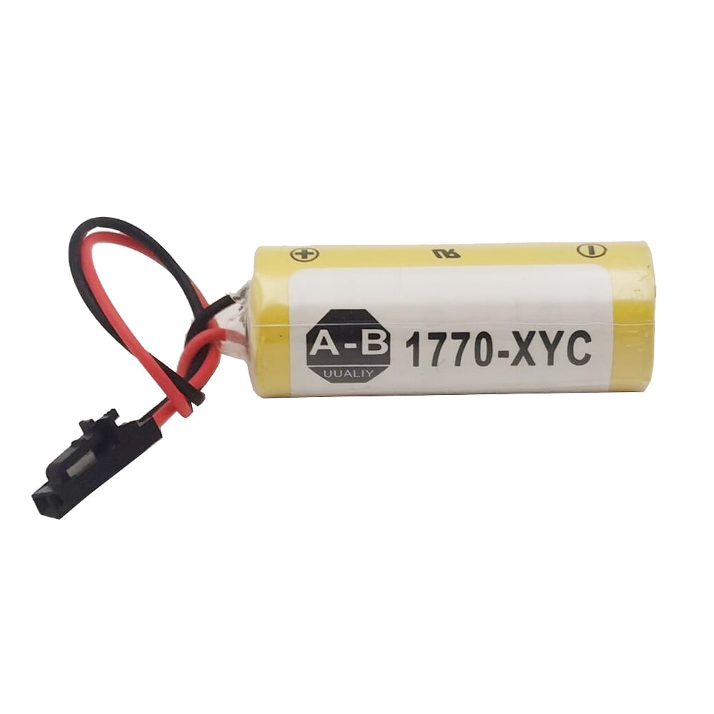 (6-Pack) 3V 1800mAh 1770-XYC Replacement Lithium AA Battery for PLC 1770-XYC/A 1770-XYB 1756-BA1