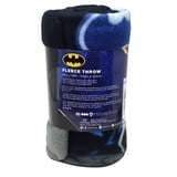 DC Comics, Batman Throw Blanket, 45x60 inches, Black - Walmart.com